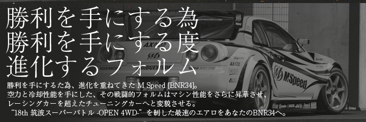 勝つ為のエアロ
